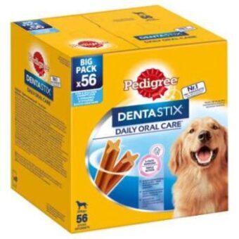 168db Fogápoló snack: Pedigree Dentastix nagy testű kutyáknak (>25 kg) - Kisállat kiegészítők webáruház - állateledelek