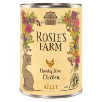 18x400g Rosie's Farm Adult Csirke nedves macskatáp 15% árengedménnyel - Kisállat kiegészítők webáruház - állateledelek