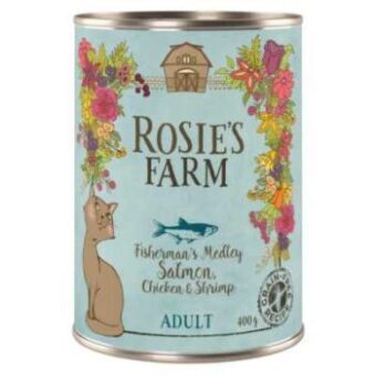 18x400g Rosie's Farm Adult  Lazac