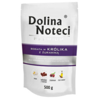 20x500g Dolina Noteci Premium nyúl & vörös áfonya nedves kutyatáp - Kisállat kiegészítők webáruház - állateledelek