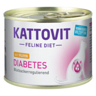 24x185g Kattovit Diabetes / súly  nedves macskatáp - Kisállat kiegészítők webáruház - állateledelek