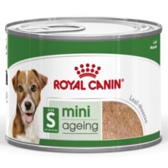 24x195g Royal Canin Mini Ageing Mousse nedves kutyatáp - Kisállat kiegészítők webáruház - állateledelek