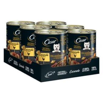 12x400g Cesar Natural Goodness Csirke & szuperélemiszerek nedves kutyatáp - Kisállat kiegészítők webáruház - állateledelek