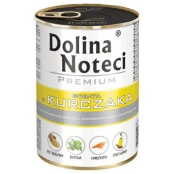 24x400g Dolina Noteci Premium nedves kutyatáp- Csirke - Kisállat kiegészítők webáruház - állateledelek