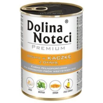 24x400g Dolina Noteci Premium nedves kutyatáp- Kacsa & tök - Kisállat kiegészítők webáruház - állateledelek