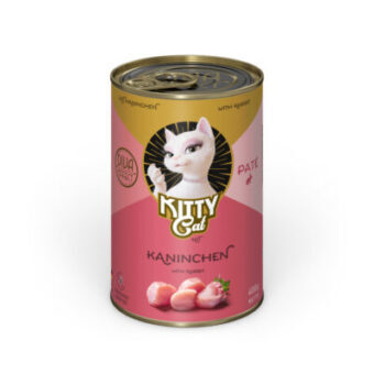 24x400g Kitty Cat Adult Pate Nyúl nedves macskatáp - Kisállat kiegészítők webáruház - állateledelek