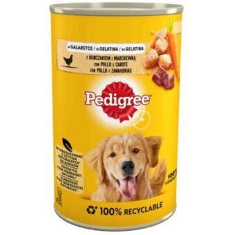 24x400g Pedigree Classic csirke nedves kutyatáp - Kisállat kiegészítők webáruház - állateledelek