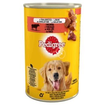 24x400g Pedigree Classic marha nedves kutyatáp - Kisállat kiegészítők webáruház - állateledelek