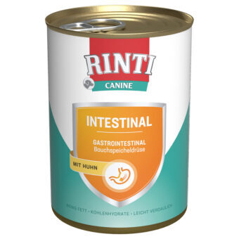 24x400g Rinti Dog Intestinal csirke nedves kutyatáp - Kisállat kiegészítők webáruház - állateledelek