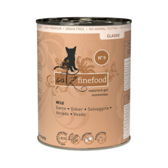 24x400g catz finefood konzerv nedves macskatáp-Vad - Kisállat kiegészítők webáruház - állateledelek