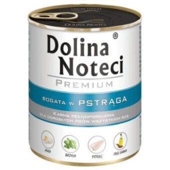 24x800g Dolina Noteci Premium Pisztráng nedves kutyatáp - Kisállat kiegészítők webáruház - állateledelek