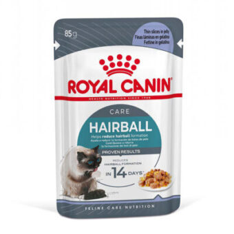 24x85g Royal Canin FCN Hairball Care aszpikban nedves macskaeledel - Kisállat kiegészítők webáruház - állateledelek