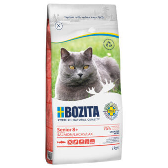 2x 2kg Bozita Grainfree Senior 8+ száraz macskaeledel 2kg Bozita Grainfree Senior 8+ - Kisállat kiegészítők webáruház - állateledelek