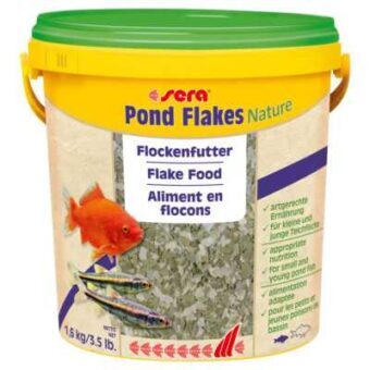 2x10L Sera Pond Flakes Nature tavi haleledel - Kisállat kiegészítők webáruház - állateledelek