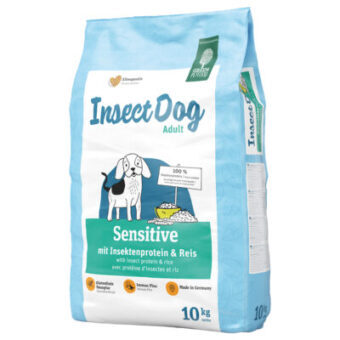 10kg Green Petfood InsectDog sensitive száraz kutyatáp - Kisállat kiegészítők webáruház - állateledelek