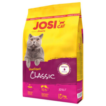 2x10kg Josera JosiCat Sterilised Classic lazac száraz macskatáp - Kisállat kiegészítők webáruház - állateledelek