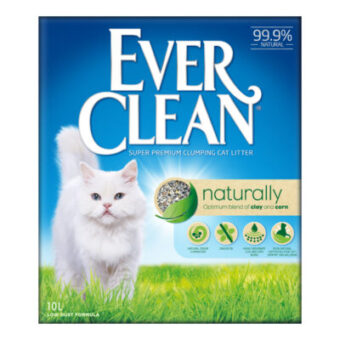 2x10l Ever Clean® Naturally macskaalom - Kisállat kiegészítők webáruház - állateledelek