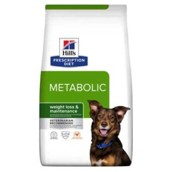 Hill's Prescription Diet Canine száraz kutyatáp- Metabolic Weight Management csirke (2 x 12 kg) - Kisállat kiegészítők webáruház - állateledelek