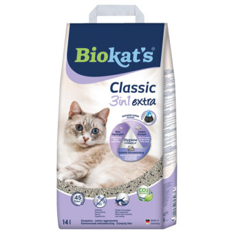 2x14 l Biokat´s Classic 3in1 Extra macskaalom - Kisállat kiegészítők webáruház - állateledelek