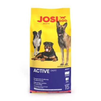 2x15kg JosiDog Active csirke száraz kutyatáp - Kisállat kiegészítők webáruház - állateledelek