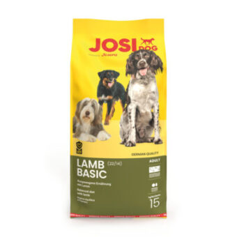 2x15kg JosiDog Basic bárány száraz kutyatáp - Kisállat kiegészítők webáruház - állateledelek