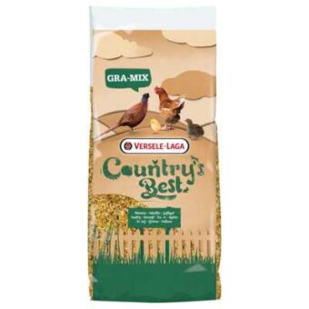 2x20kg Versele-Laga Country's Best GRA-MIX baromfihúshoz + Grit - Kisállat kiegészítők webáruház - állateledelek