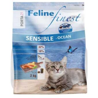 2x2kg Porta 21 Feline Finest Sensible Ocean száraz macskatáp - Kisállat kiegészítők webáruház - állateledelek