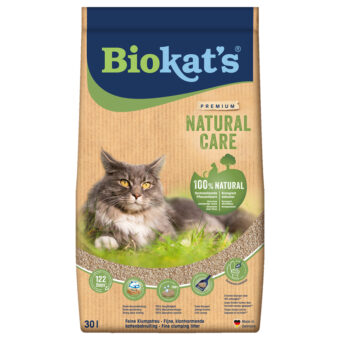 2x30l Biokat's Natural Care macskaalom - Kisállat kiegészítők webáruház - állateledelek