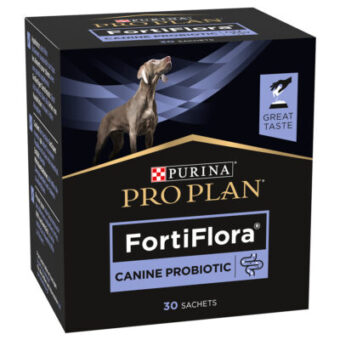 2x30x1g PURINA PRO PLAN FortiFlora Canine Probiotic táplálékkiegészítő kutyáknak - Kisállat kiegészítők webáruház - állateledelek