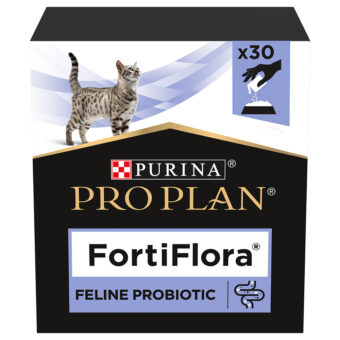 2x30x1g PURINA PRO PLAN Fortiflora Feline Probiotic táplálékkiegészítő macskáknak - Kisállat kiegészítők webáruház - állateledelek