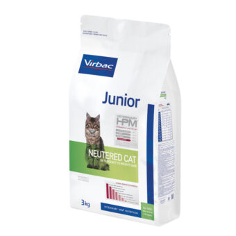 3kg HPM Cat Junior ivartalanított Virbac Veterinary - Macskatáp - Kisállat kiegészítők webáruház - állateledelek