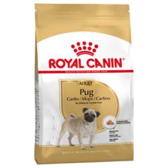 2x3kg Royal Canin Mops Adult fajta szerinti száraz kutyatáp - Kisállat kiegészítők webáruház - állateledelek