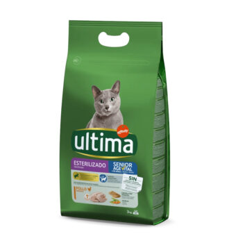 2x3kg Ultima Cat Sterilized Senior száraz macskatáp - Kisállat kiegészítők webáruház - állateledelek