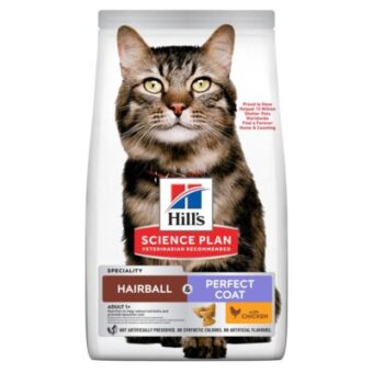 7kg Hill's Science Plan Adult Hairball & Perfect Coat csirke nedves macskatáp - Kisállat kiegészítők webáruház - állateledelek