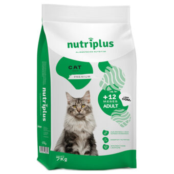 2x7kg Nutriplus Cat Adult száraz macskatáp - Kisállat kiegészítők webáruház - állateledelek