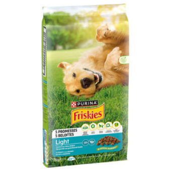 2x7kg PURINA Friskies Light Dog Sterilized csirke & zöldség száraz kutyatápHundefutter trocken - Kisállat kiegészítők webáruház - állateledelek