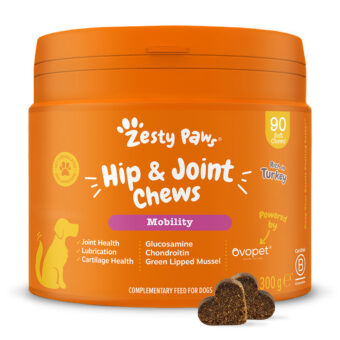 90db Zesty Paws Hip & Joint Chews pulyka étrendkiegészítő kutyáknak - Kisállat kiegészítők webáruház - állateledelek