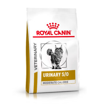 2x9kg Royal Canin Veterinary Urinary S/O Moderate Calorie száraz macskatáp - Kisállat kiegészítők webáruház - állateledelek