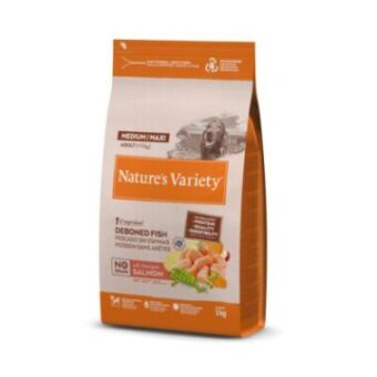 2x3kg Nature's Variety Original No Grain Medium Adult lazac száraz kutyatáp - Kisállat kiegészítők webáruház - állateledelek