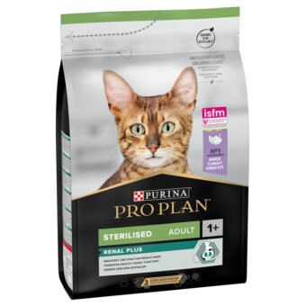 3kg PURINA PRO PLAN Sterilised Adult Renal Plus pulyka száraztáp ivartalanított macskáknak - Kisállat kiegészítők webáruház - állateledelek