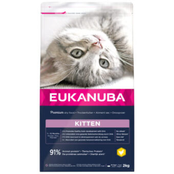 3x2kg Eukanuba Healthy Start Kitten száraz macskatáp - Kisállat kiegészítők webáruház - állateledelek