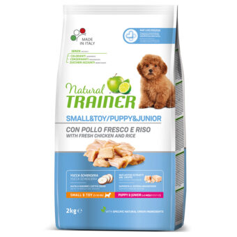 3x2kg Nova Foods Trainer Natural Mini Junior & Puppy száraz kutyatáp - Kisállat kiegészítők webáruház - állateledelek