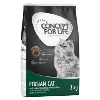 3x3kg Concept for Life Persian Adult - javított receptúrájú száraz macskatáp - Kisállat kiegészítők webáruház - állateledelek