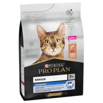 3kg  PURINA PRO PLAN Senior 7+ Longevis lazac száraz macskatáp - Kisállat kiegészítők webáruház - állateledelek