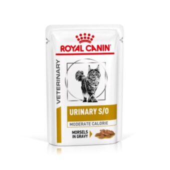 48x85g Royal Canin Veterinary Urinary S/O Moderate Calorie nedves macskatáp - Kisállat kiegészítők webáruház - állateledelek