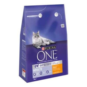 4x3kg PURINA ONE Adult csirke száraz macskatáp 20% kedvezménnyel - Kisállat kiegészítők webáruház - állateledelek