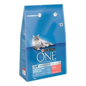 4x3kg PURINA ONE Sterilized lazac száraz macskatáp 20% kedvezménnyel - Kisállat kiegészítők webáruház - állateledelek