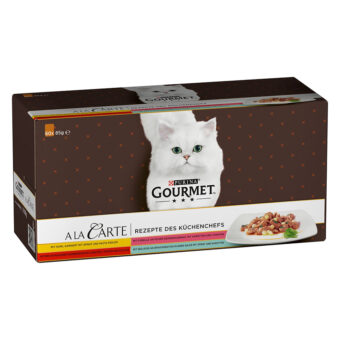 60x85g Purina GOURMET A la Carte nedves macsklatáp megapack-konyhafönök receptjei (csirke