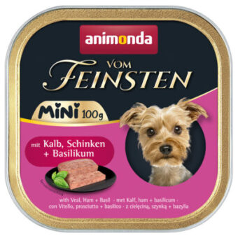 64x100g animonda vom Feinsten Adult Mini Borjú