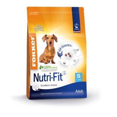 Fokker Adult Small Nutri-Fit Kutyatáp - Dupla csomag: 2 x 7 kg - Kisállat kiegészítők webáruház - állateledelek